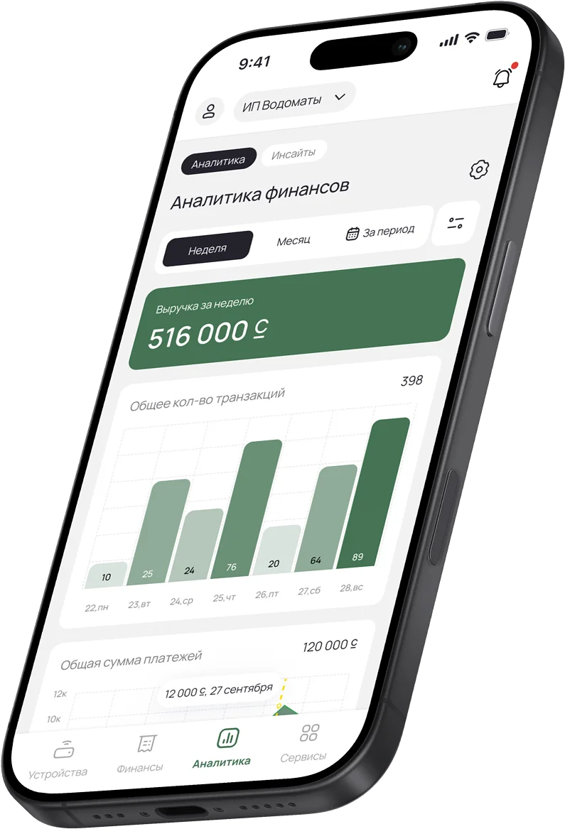 Приложение CloudCore: аналитика финансов